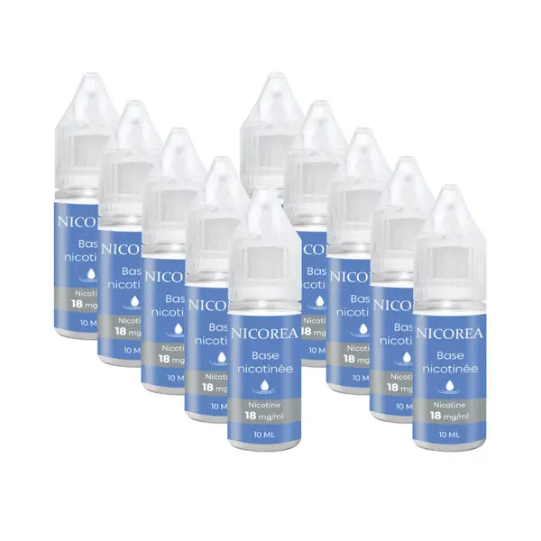 Pack 10 Bases Nicotines 18 mg pour cigarette lectronique - Naturacig Pack 10 Bases Nicotines 18 mg pour cigarette lectronique - Naturacig