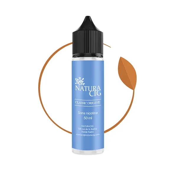 E liquide bio Classic Origine 50 ml pour vapoteuse - Naturacig E liquide bio Classic Origine 50 ml pour vapoteuse - Naturacig