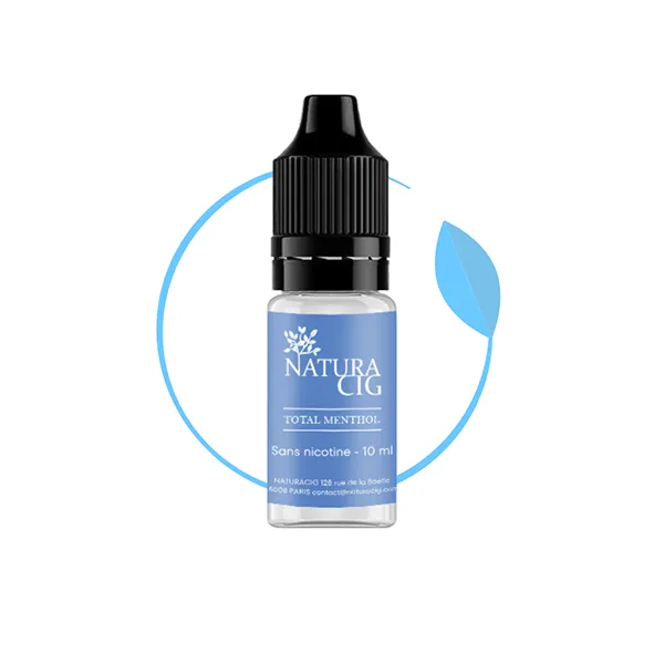 E liquide bio Total Menthol pour vapoteuse - Naturacig E liquide bio Total Menthol pour vapoteuse - Naturacig