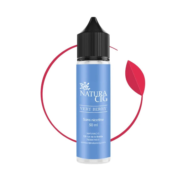 Eliquide bio Very Berry 50 ml pour vapoteuse - Naturacig Eliquide bio Very Berry 50 ml pour vapoteuse - Naturacig