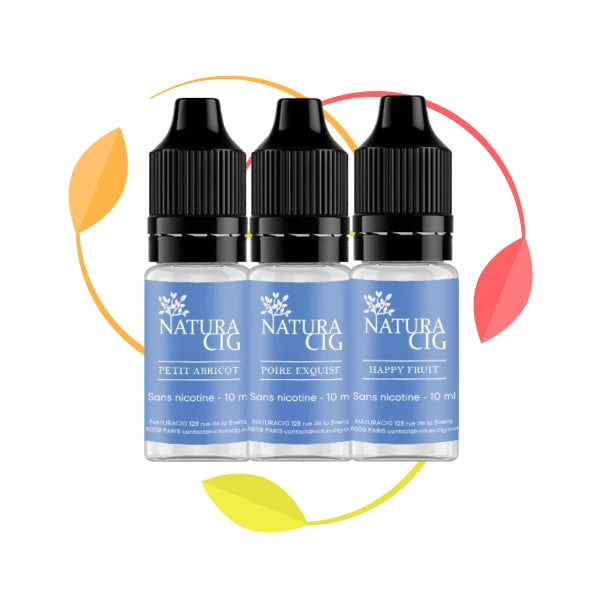 pack e-liquide bio fruit