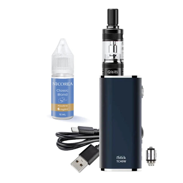 Pack e-cigarette Istick Pro Plus avec nicotine 6 mg
