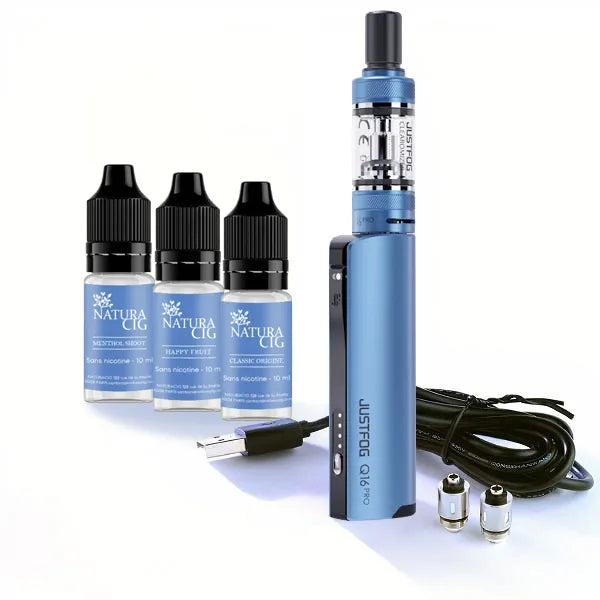 Pack Q16 Pro Justfog sans nicotine