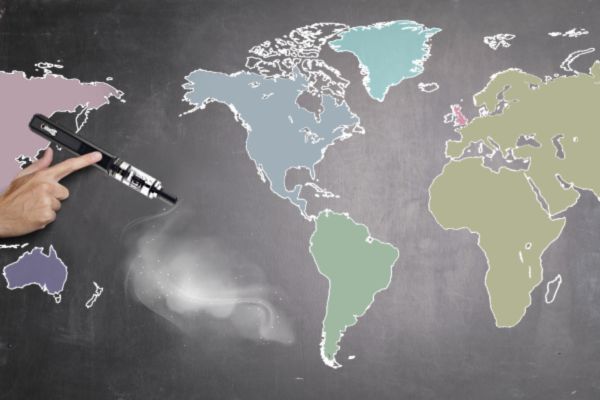 La cigarette électronique dans le monde