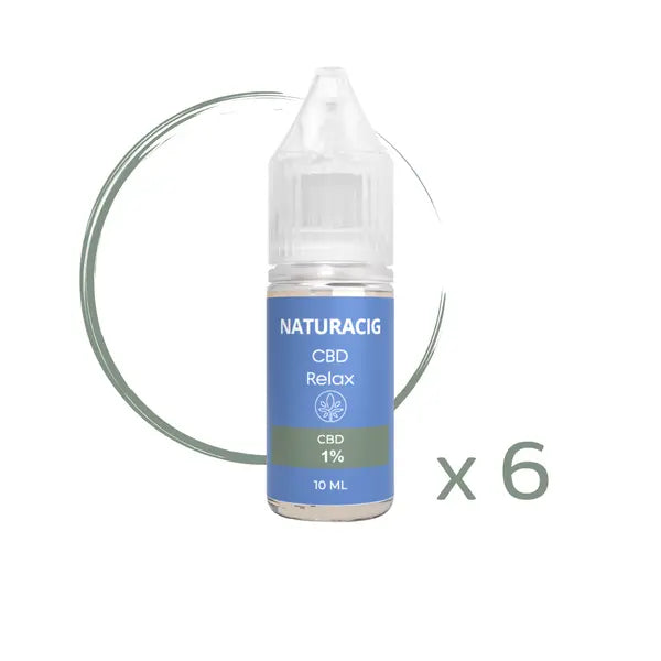 pack e-liquide naturel cbd Relax Naturacig