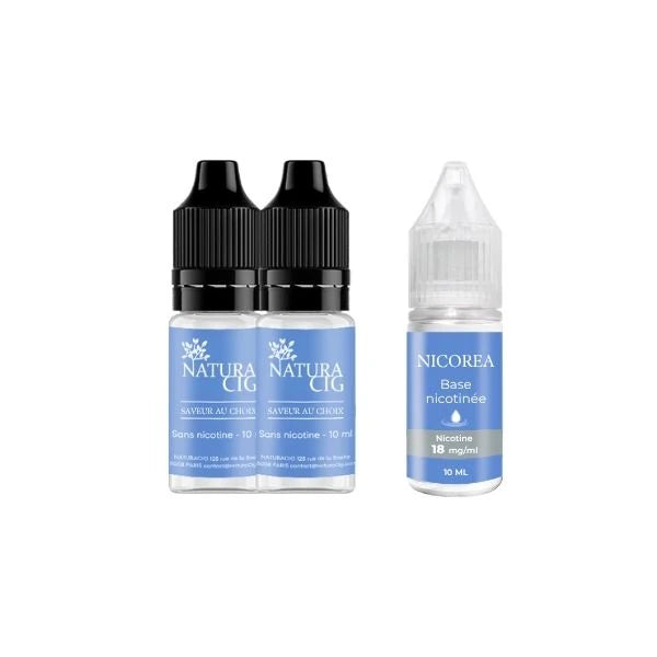 Flacons de eliquides pour mélange dosage 6 mg/ml