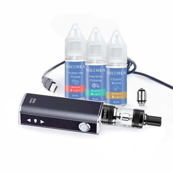 Pack e-cigarette Istick Pro Plus avec nicotine 3 mg