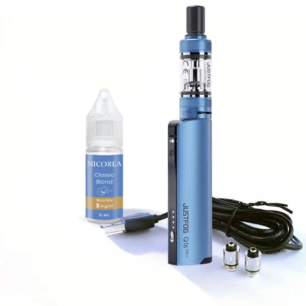 Pack Q16 Pro Justfog avec nicotine 3 mg