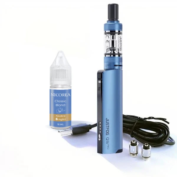 Pack Q16 Pro Justfog avec nicotine 6 mg