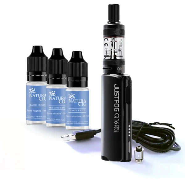 Pack Q16 Pro Plus Justfog sans nicotine