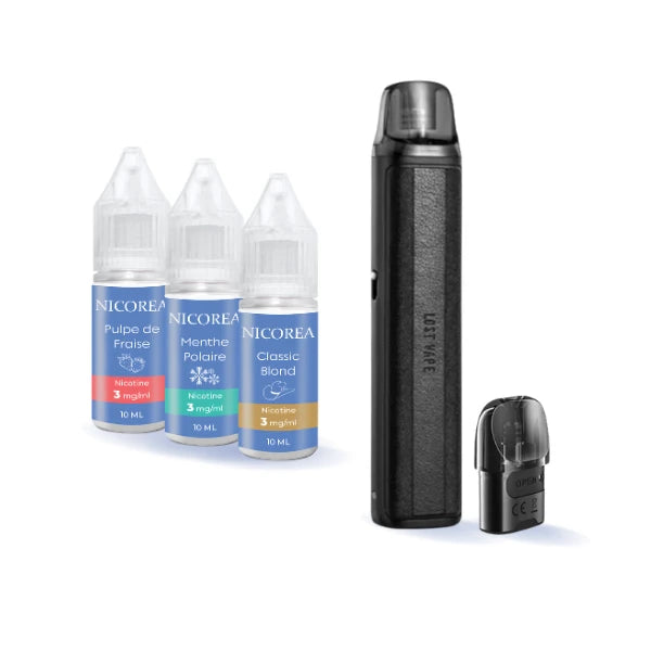 Pack Ursa Nano 3 Lost Vape E-cigarette Avec Nicotine - Naturacig Pack Ursa Nano 3 Lost Vape E-cigarette Avec Nicotine - Naturacig