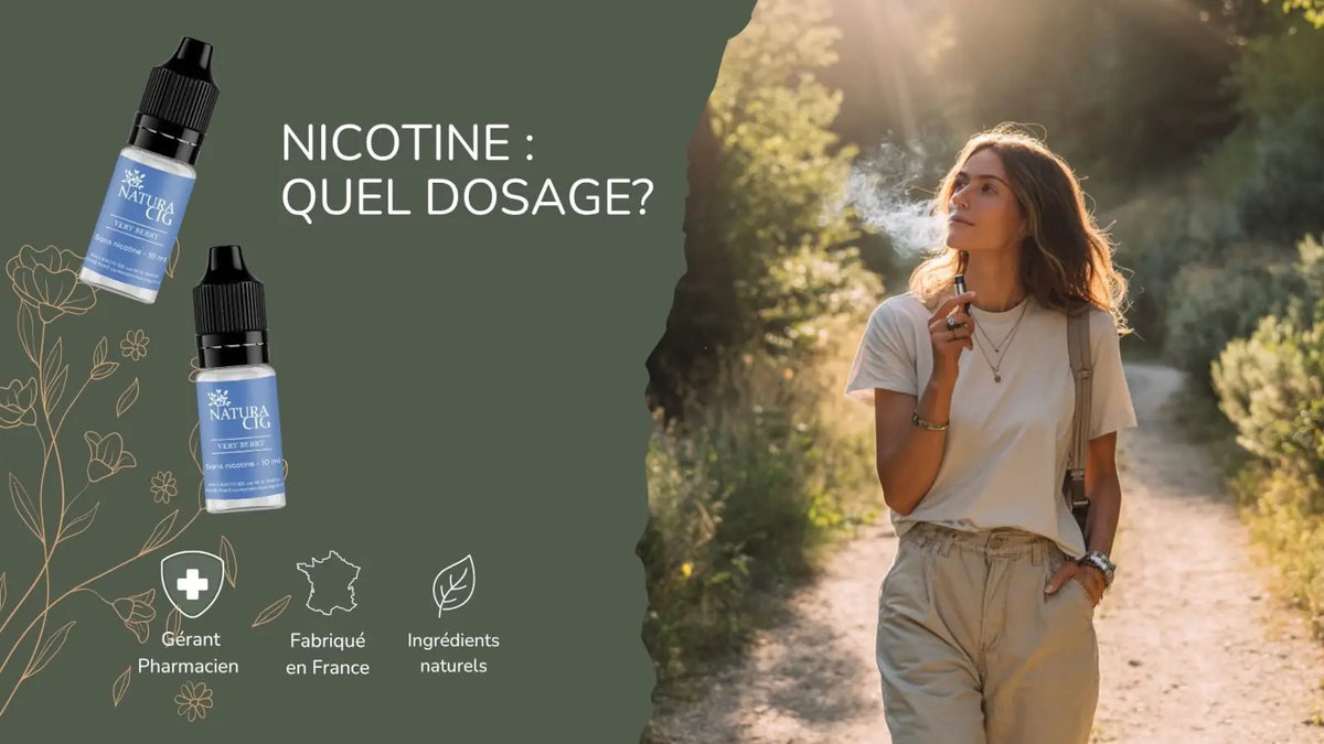 Repères pour choisir le taux de nicotine d’un e liquide selon le nombre de cigarettes fumées